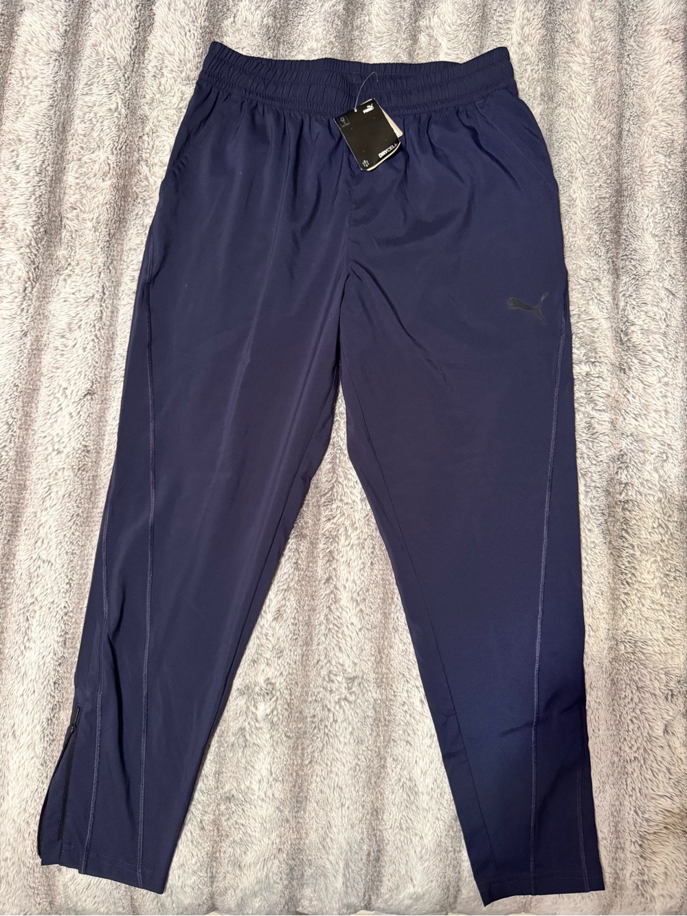 Puma Men’s Dark Navy Athletic Joggers